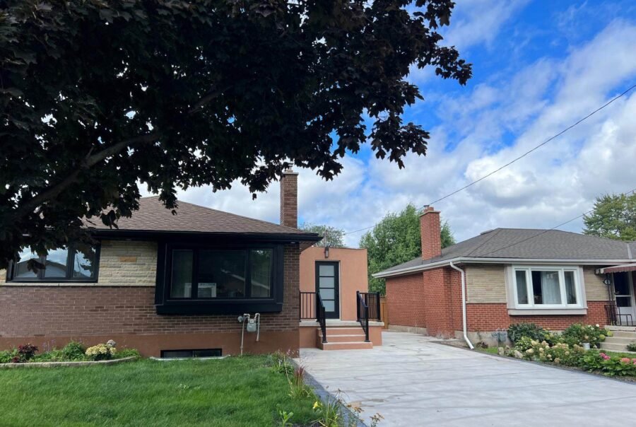 Huntington Duplex Renovation - Outside